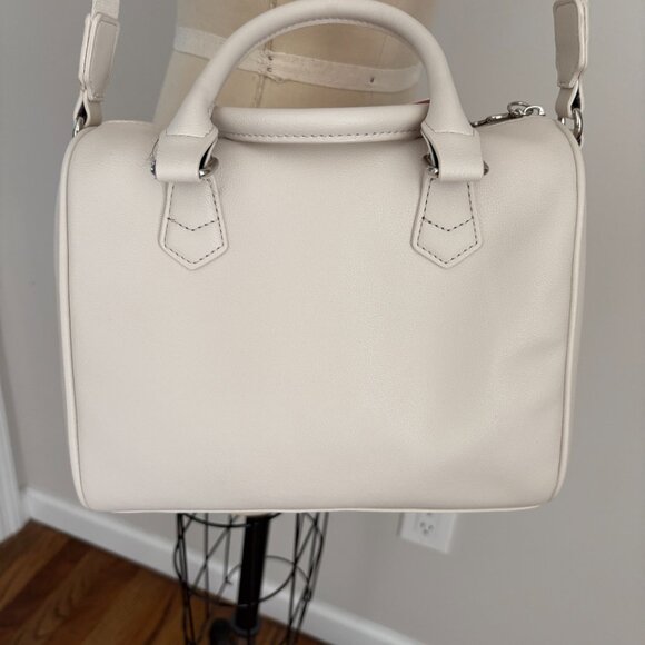 Juicy Couture Crystal Obsession Satchel/Crossbody Beige New - Picture 4 of 11